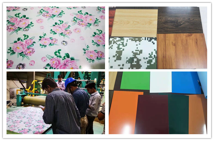 Application of color coated steel plate
